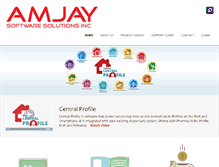 Tablet Screenshot of amjaysoftware.com